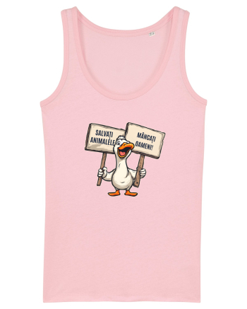 SALVATI ANIMALELE, MANCATI OAMENI - umor absurd - gasca Cotton Pink