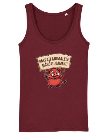 SALVATI ANIMALELE, MANCATI OAMENI - umor absurd - mistret Burgundy