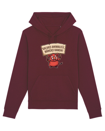 SALVATI ANIMALELE, MANCATI OAMENI - umor absurd - mistret Burgundy
