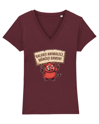 SALVATI ANIMALELE, MANCATI OAMENI - umor absurd - mistret Burgundy