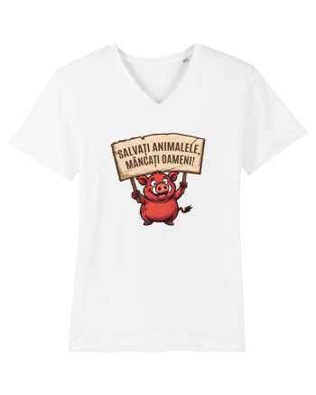 SALVATI ANIMALELE, MANCATI OAMENI - umor absurd - mistret White