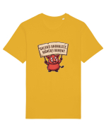 SALVATI ANIMALELE, MANCATI OAMENI - umor absurd - mistret Tricou mânecă scurtă Unisex Rocker