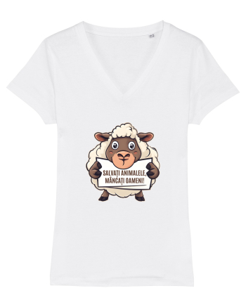 SALVATI ANIMALELE, MANCATI OAMENI - umor absurd - oaie White