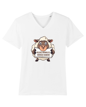SALVATI ANIMALELE, MANCATI OAMENI - umor absurd - oaie White
