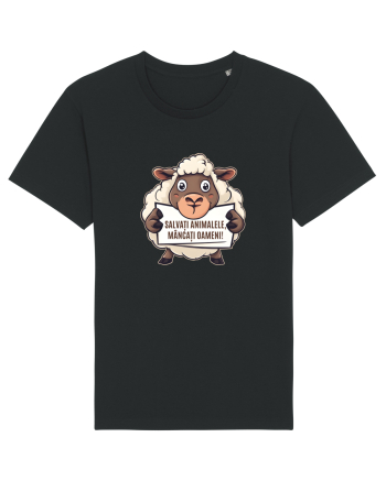 SALVATI ANIMALELE, MANCATI OAMENI - umor absurd - oaie Black