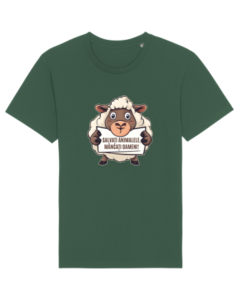 SALVATI ANIMALELE, MANCATI OAMENI - umor absurd - oaie Bottle Green