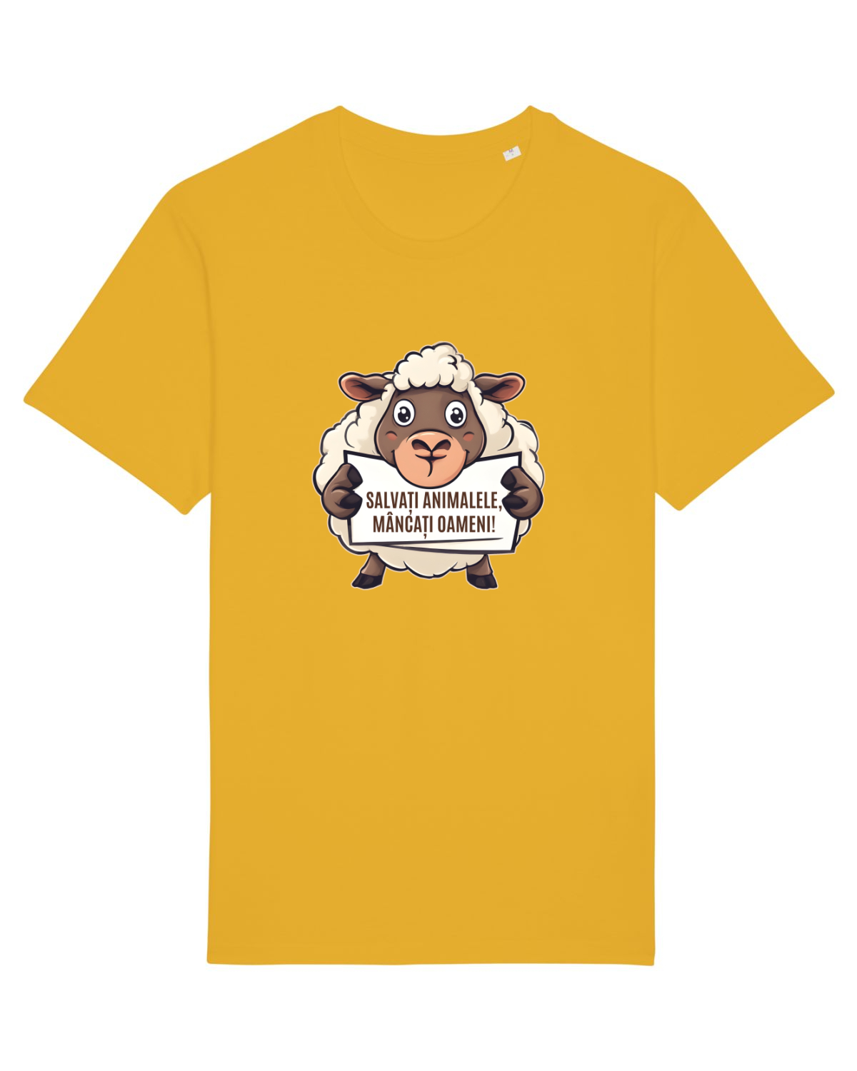 Tricou mânecă scurtă Unisex Rocker Spectra Yellow