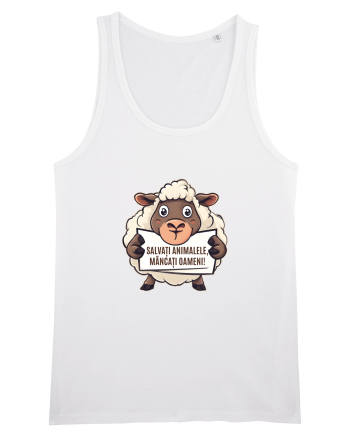 SALVATI ANIMALELE, MANCATI OAMENI - umor absurd - oaie White