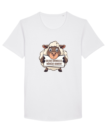 SALVATI ANIMALELE, MANCATI OAMENI - umor absurd - oaie White