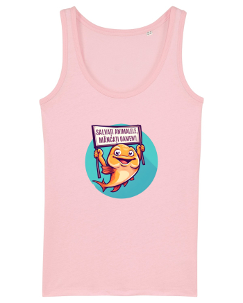 SALVATI ANIMALELE, MANCATI OAMENI - umor absurd - peste Cotton Pink
