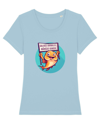 SALVATI ANIMALELE, MANCATI OAMENI - umor absurd - peste Sky Blue