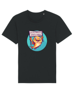 SALVATI ANIMALELE, MANCATI OAMENI - umor absurd - peste Tricou mânecă scurtă Unisex Rocker