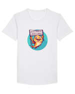 SALVATI ANIMALELE, MANCATI OAMENI - umor absurd - peste Tricou mânecă scurtă guler larg Bărbat Skater