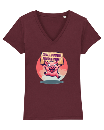 SALVATI ANIMALELE, MANCATI OAMENI - umor absurd - porc Burgundy