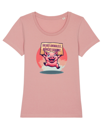 SALVATI ANIMALELE, MANCATI OAMENI - umor absurd - porc Canyon Pink