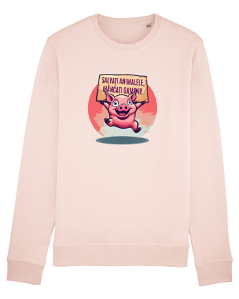 SALVATI ANIMALELE, MANCATI OAMENI - umor absurd - porc Candy Pink
