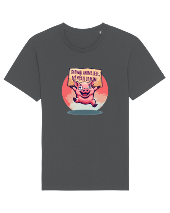 SALVATI ANIMALELE, MANCATI OAMENI - umor absurd - porc Anthracite