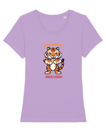 SALVATI ANIMALELE, MANCATI OAMENI - umor absurd - tigru Lavender Dawn