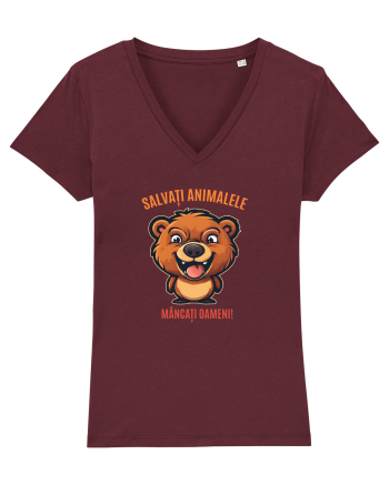 SALVATI ANIMALELE, MANCATI OAMENI - umor absurd - urs Burgundy
