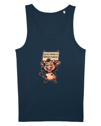 SALVATI ANIMALELE, MANCATI OAMENI - umor absurd - vaca Navy