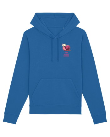 TE UITI CA MELCUL LA BORDURA - lateral Royal Blue