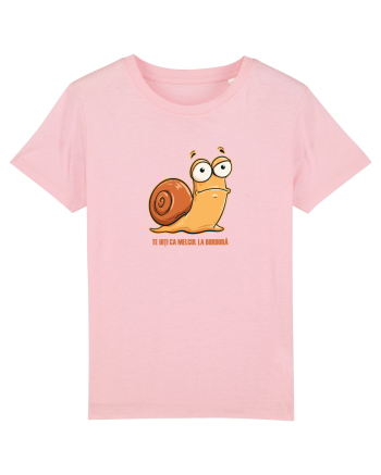 TE UITI CA MELCUL LA BORDURA  Cotton Pink