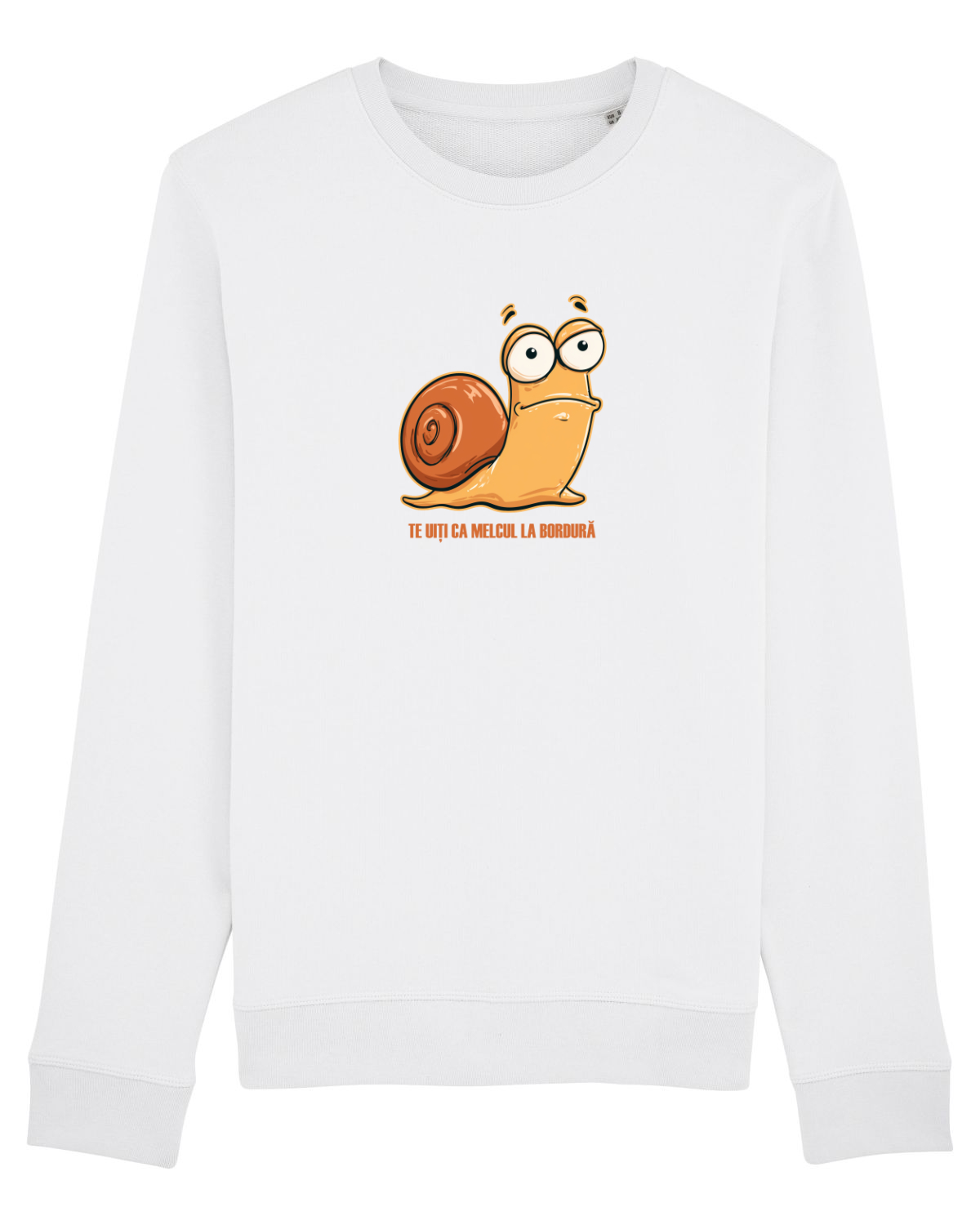 Bluză mânecă lungă Unisex Rise White