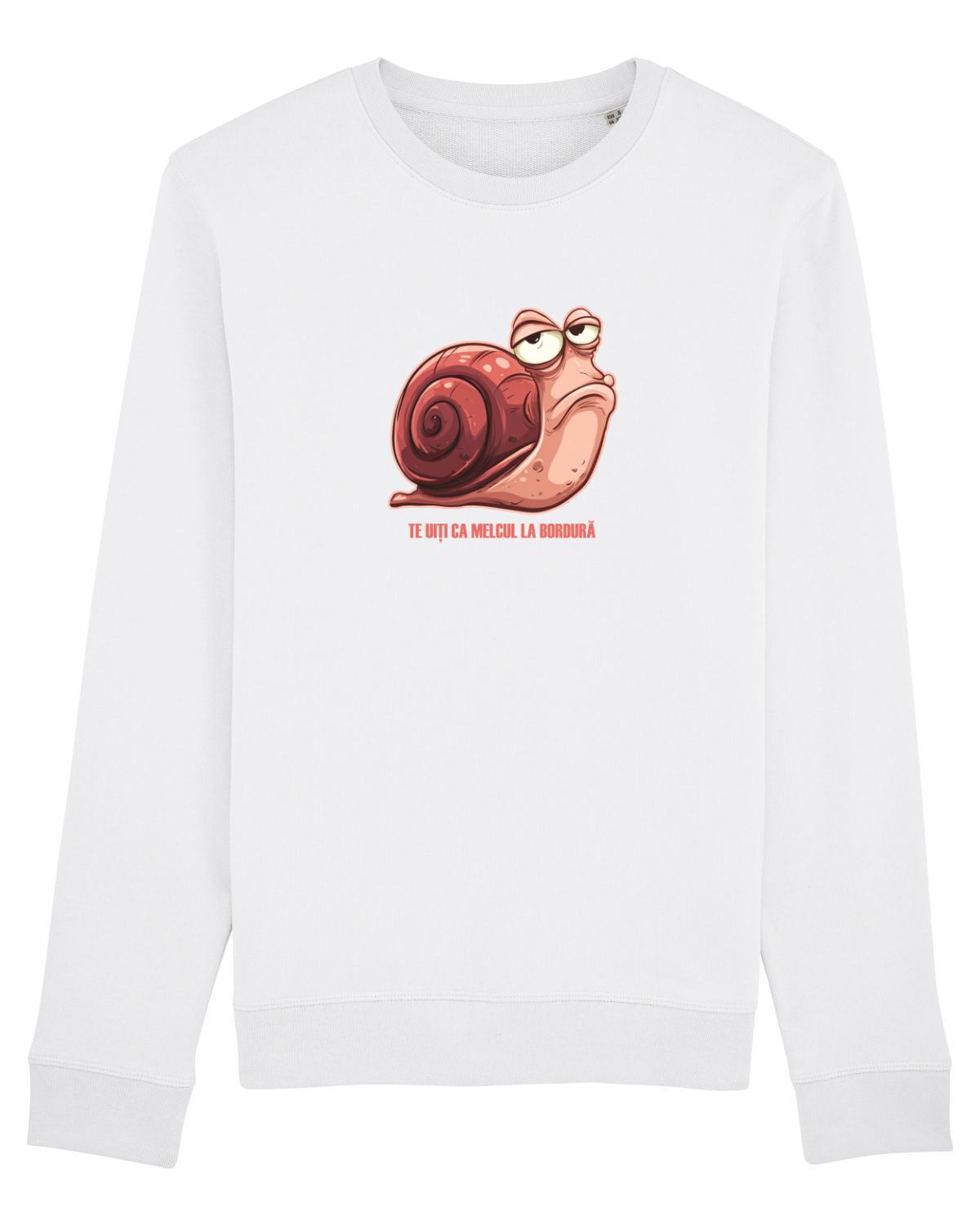Bluză mânecă lungă Unisex Rise White