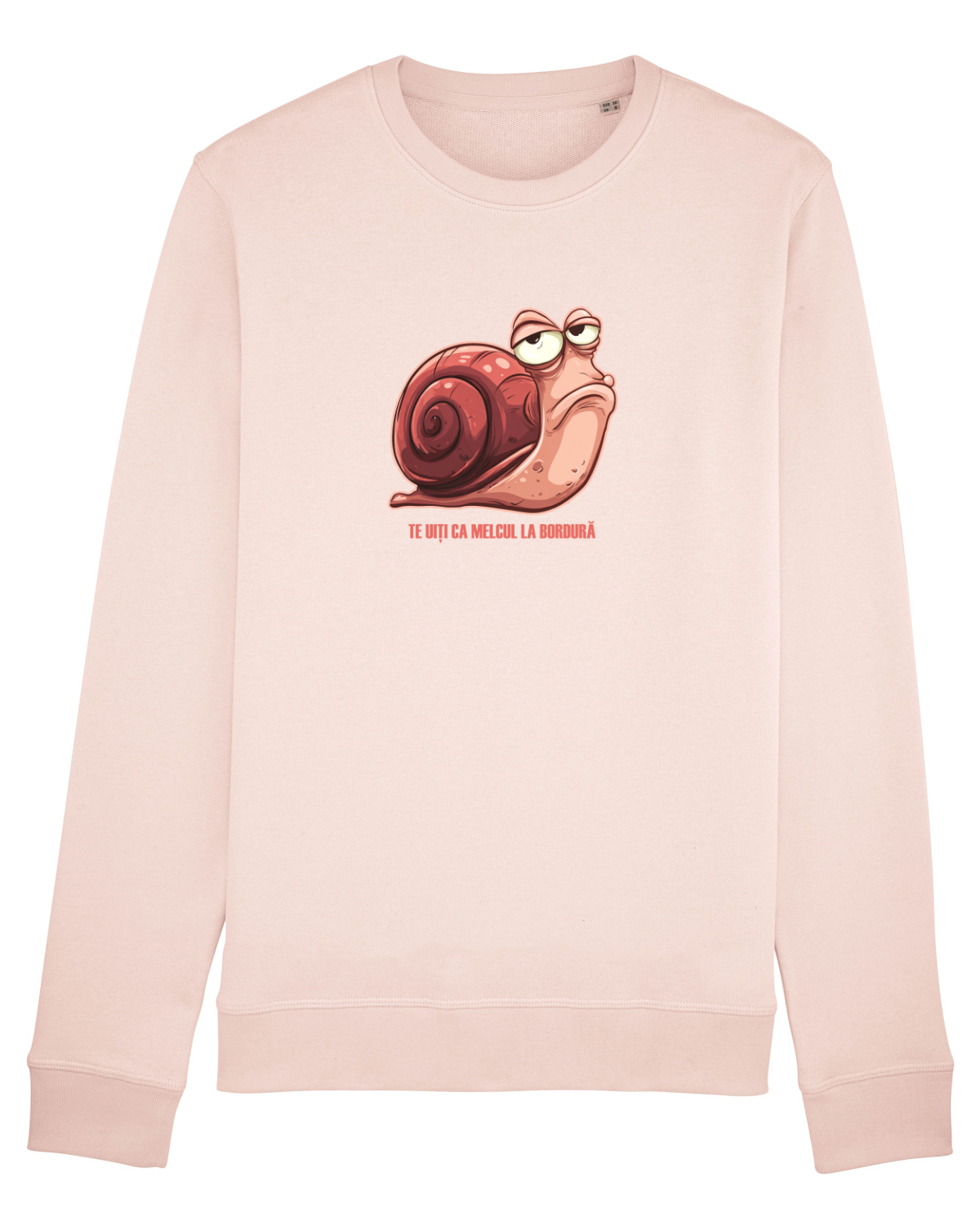 Bluză mânecă lungă Unisex Rise Candy Pink