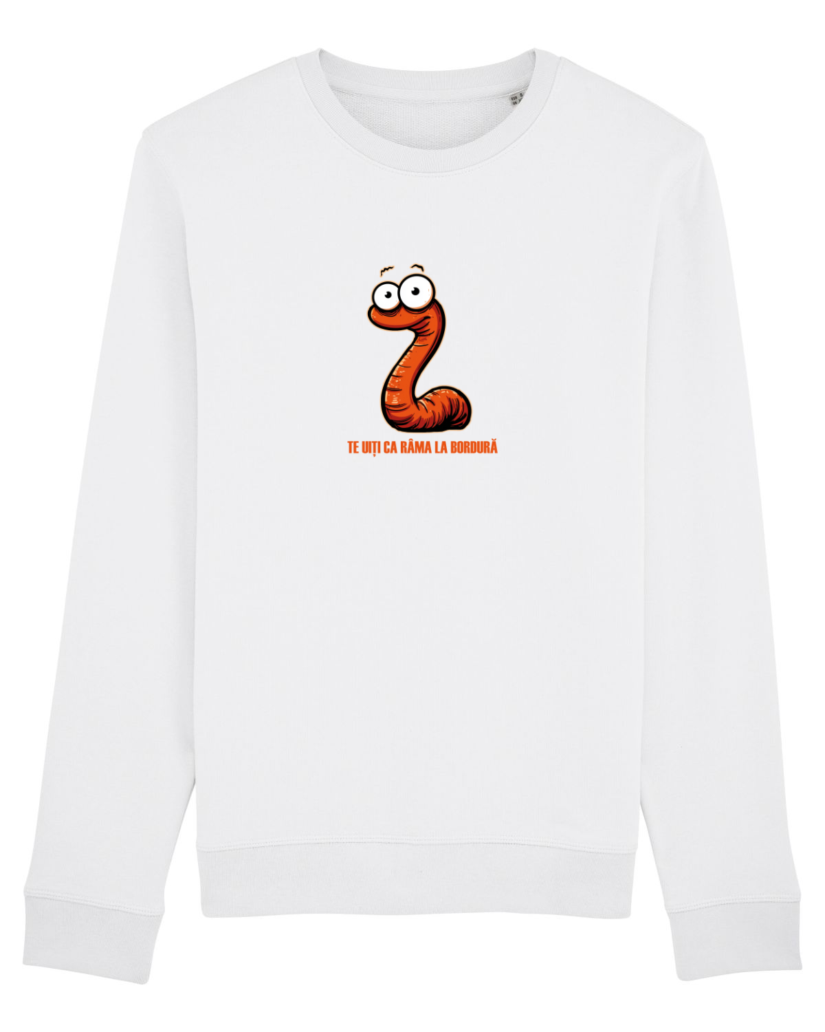 Bluză mânecă lungă Unisex Rise White