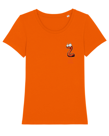 TE UITI CA RAMA  LA BORDURA - lateral Bright Orange