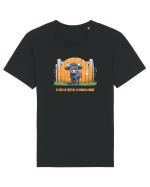 TE UITI CA VITELUL LA POARTA NOUA 1 Tricou mânecă scurtă Unisex Rocker