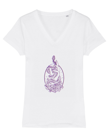 Snake hand White