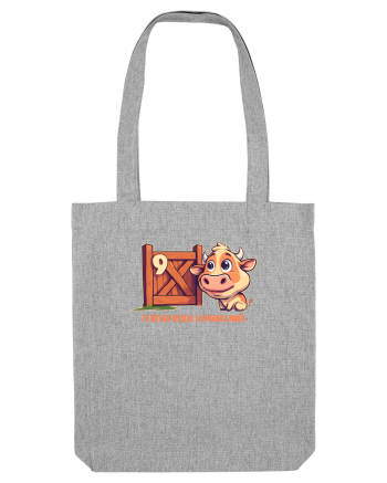 TE UITI CA VITELUL LA POARTA NOUA 2 Heather Grey