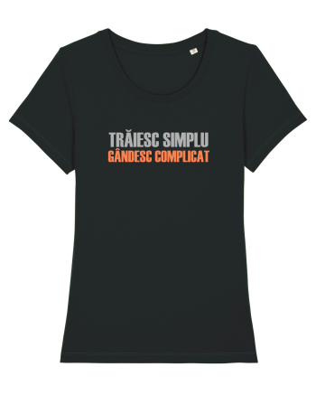 TRAIESC SIMPLU. GANDESC COMPLICAT Black