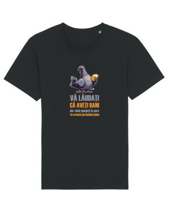 VA LAUDATI CA AVETI BANI, DAR VA ARUNCA PORUMBEII  PAINE 2 Black