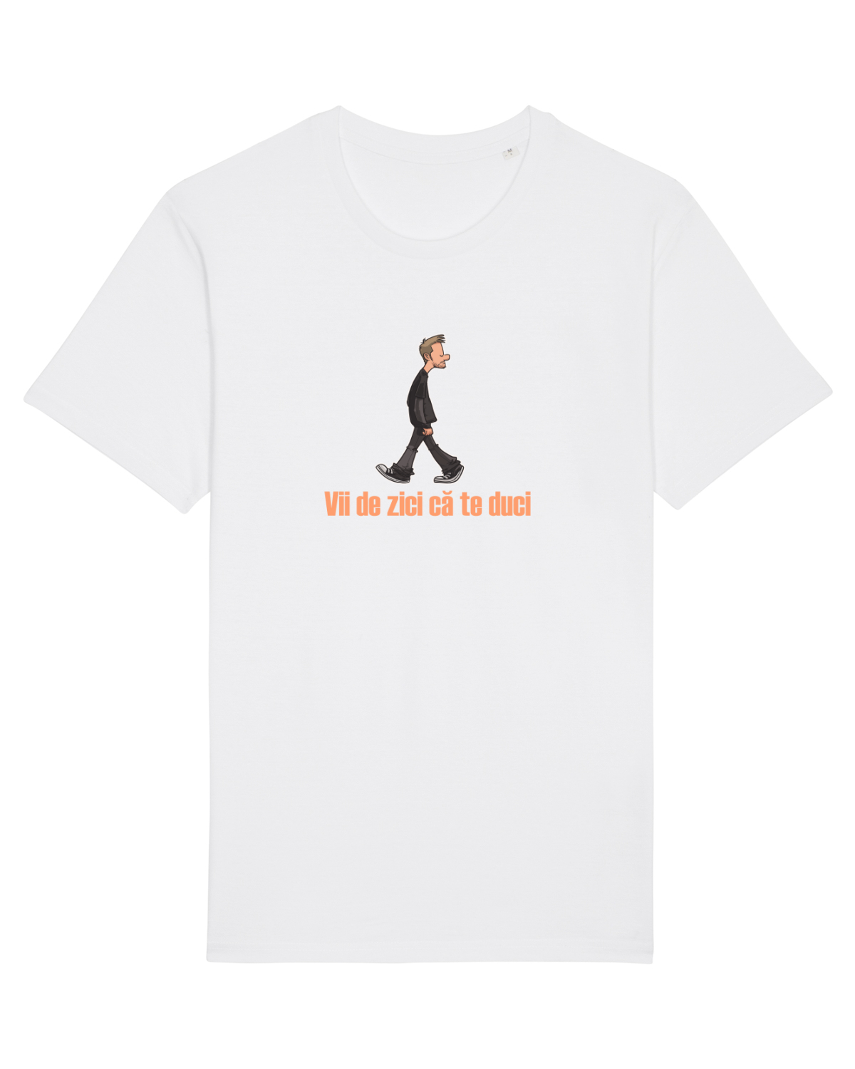 Tricou mânecă scurtă Unisex Rocker White