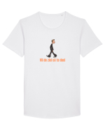 VII DE ZICI CA TE DUCI Tricou mânecă scurtă guler larg Bărbat Skater