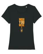 WISH YOU WERE ... BEER 2 Tricou mânecă scurtă guler larg fitted Damă Expresser