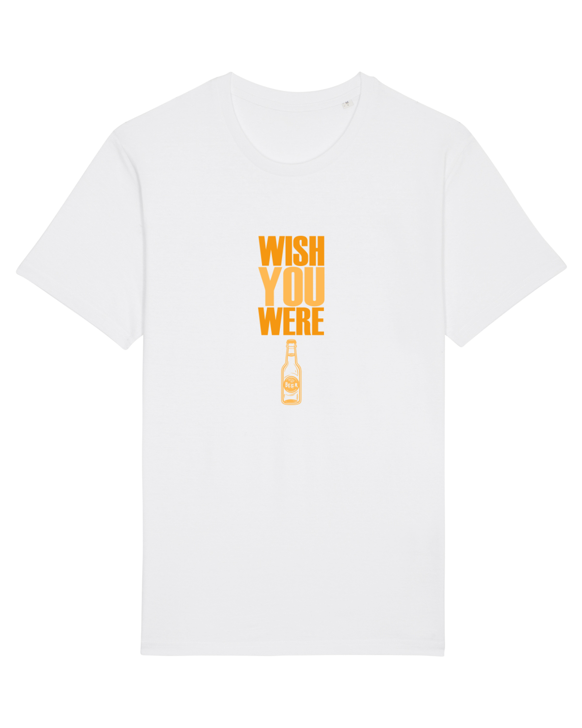 Tricou mânecă scurtă Unisex Rocker White