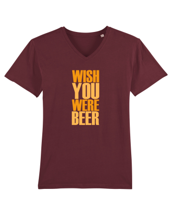 WISH YOU WERE ... BEER 3 Burgundy