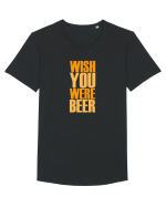 WISH YOU WERE ... BEER 3 Tricou mânecă scurtă guler larg Bărbat Skater