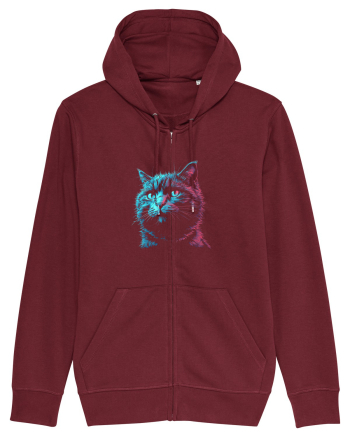 PISICA / MOTAN ALBASTRU DE RUSIA - RUSSIAN BLUE Burgundy