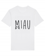 Miau  Tricou mânecă scurtă Unisex Rocker