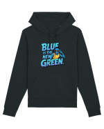 ALBASTRU E NOUL VERDE - ECOLOGIE Hanorac Unisex Drummer