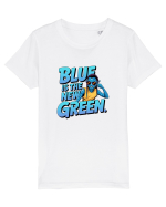 ALBASTRU E NOUL VERDE - ECOLOGIE Tricou mânecă scurtă  Copii Mini Creator