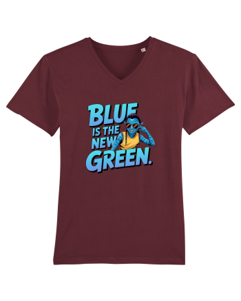 ALBASTRU E NOUL VERDE - ECOLOGIE Burgundy