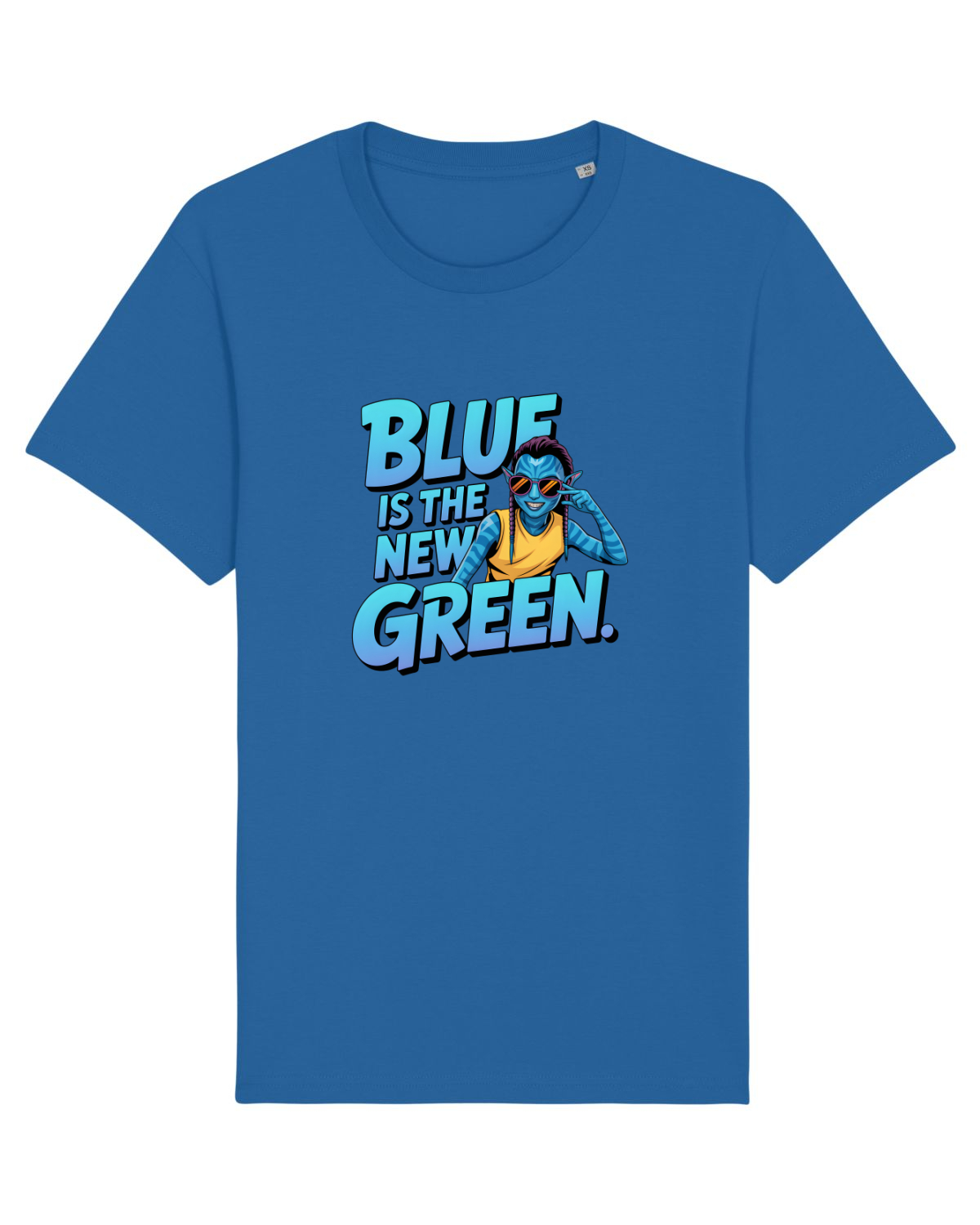 Tricou mânecă scurtă Unisex Rocker Royal Blue