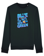ALBASTRU E NOUL VERDE - ECOLOGIE 2 Bluză mânecă lungă Unisex Rise