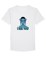 I SEE YOU - TE INTELEG - EMPATIE Tricou mânecă scurtă guler larg Bărbat Skater